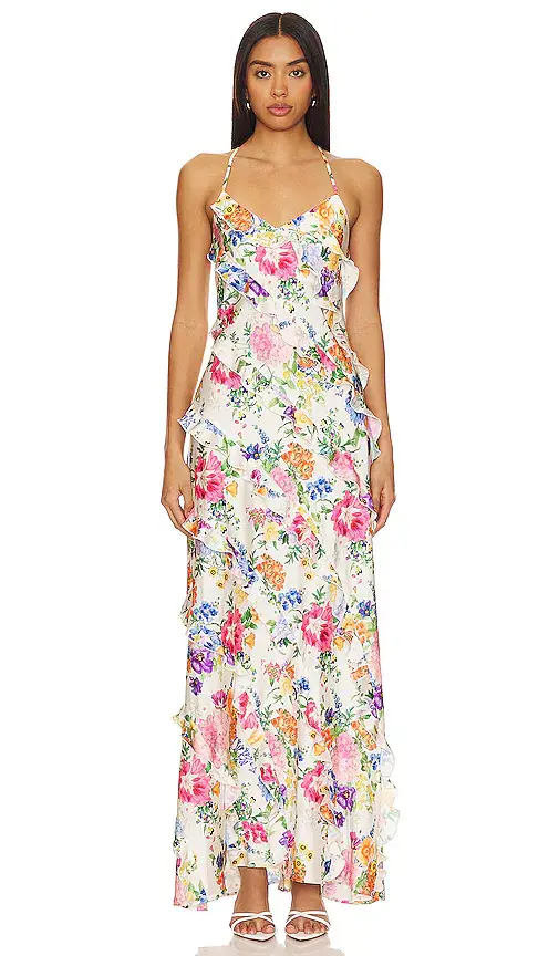 Show Me Your Mumu Romance Ruffle Dress