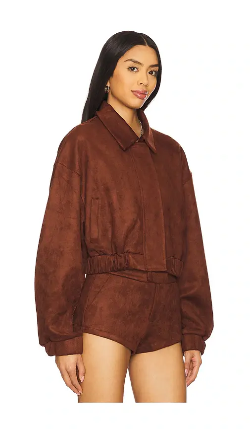 MORE TO COME Amanda Faux Suede Jacket | Thumbnail 2