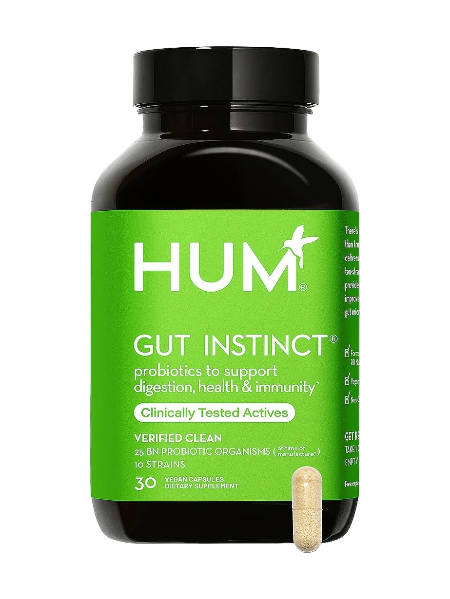 HUM Nutrition Gut Instinct Probiotic Supplement