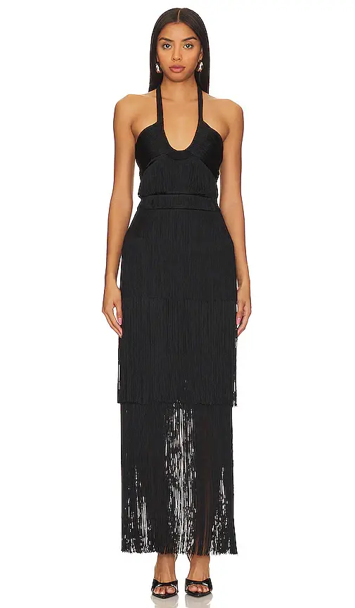 SIMKHAI Baldwin Fringe Dress | Image 1 SIMKHAI Baldwin Fringe Dress | Image 1