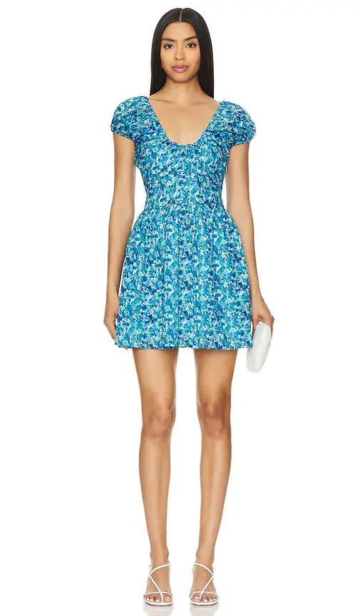 Faithfull Limone Mini Dress