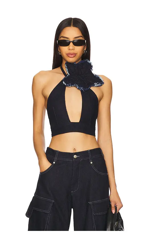 Mother of All Nuri Denim Top | Image 1 Mother of All Nuri Denim Top | Image 1