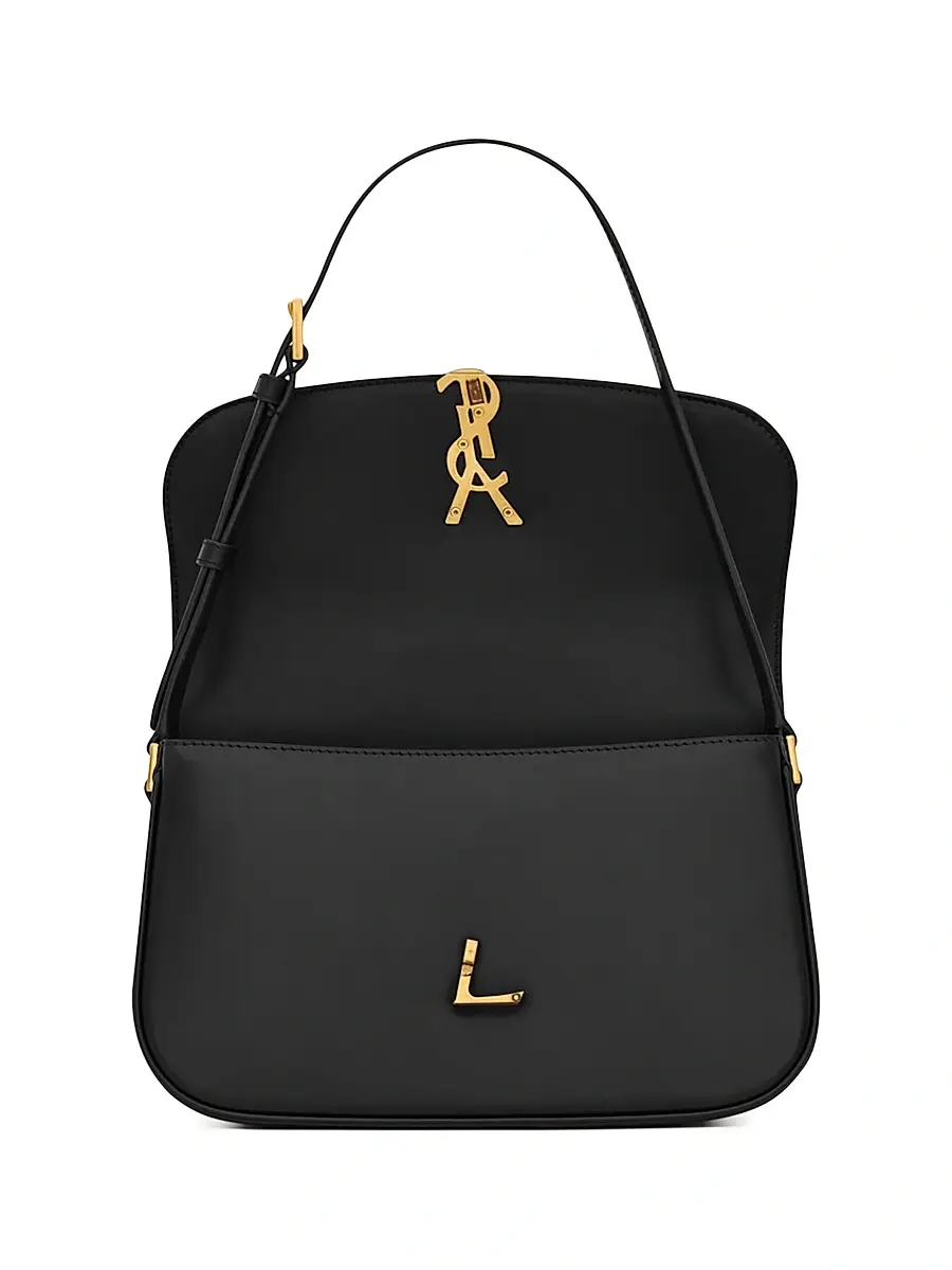 Saint Laurent Women's Solferino in Box Shoulder Bag - Black | Thumbnail 4 Saint Laurent Women's Solferino in Box Shoulder Bag - Black | Thumbnail 4