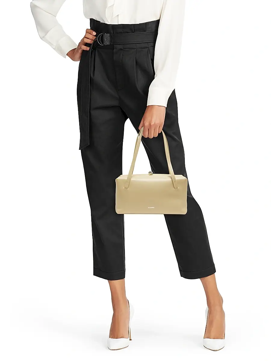Jil Sander Women's Goji Pillow Leather Handle Bag - Almond Butter | Thumbnail 2