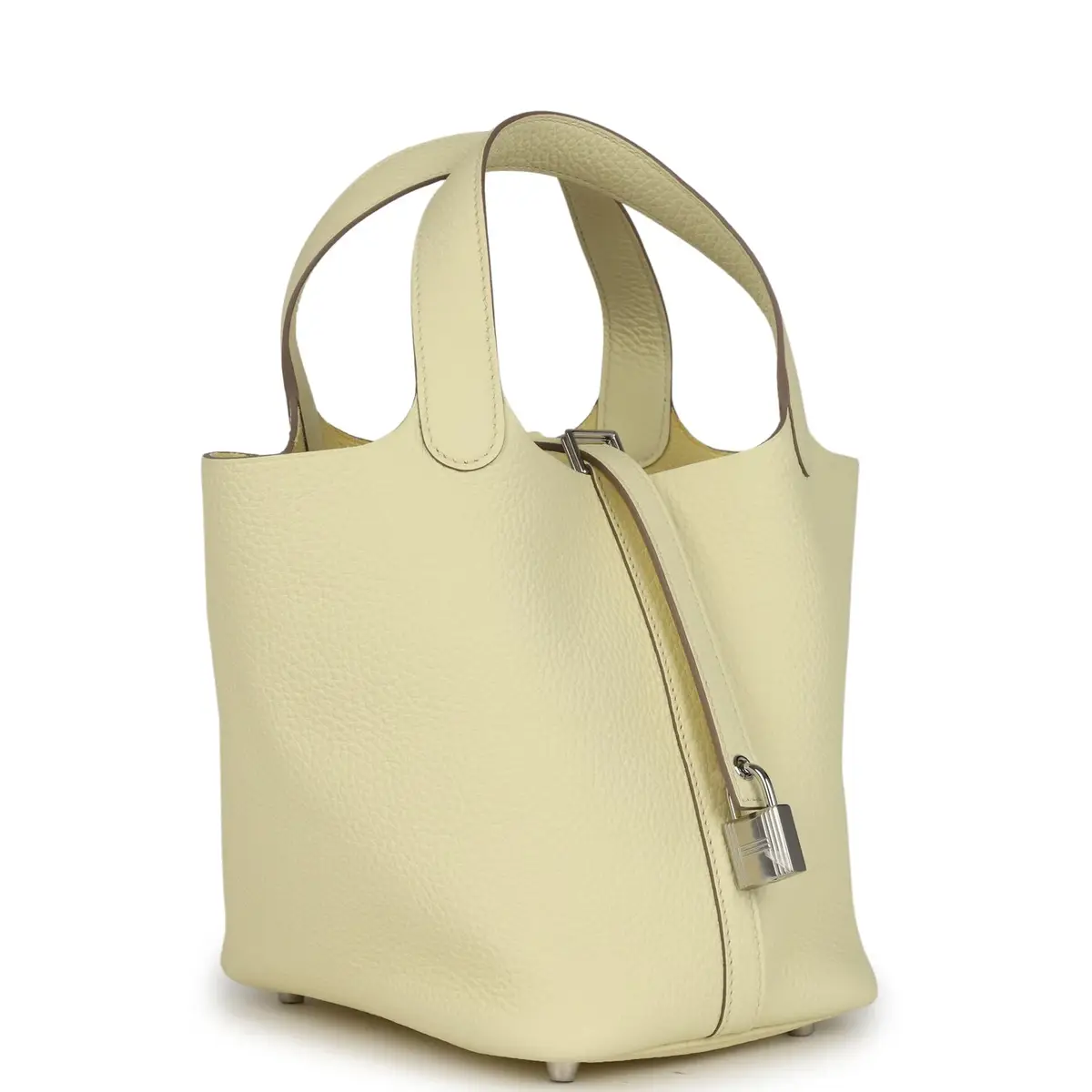 HERMÈS Hermes Picotin Lock 18 Jaune Milton Clemence Palladium Hardware | Thumbnail 2
