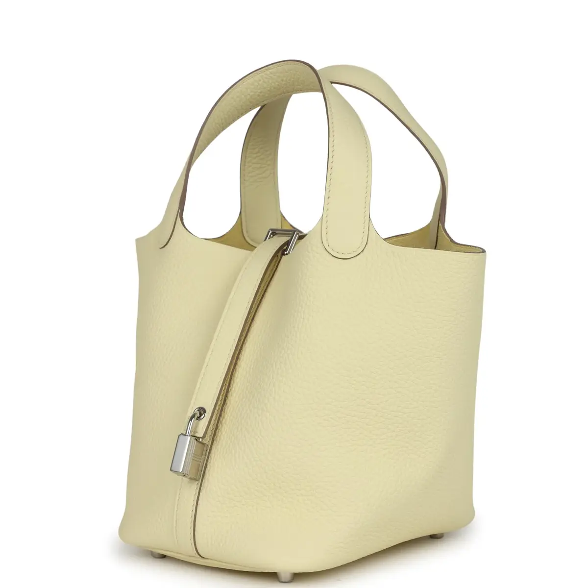 HERMÈS Hermes Picotin Lock 18 Jaune Milton Clemence Palladium Hardware | Thumbnail 3