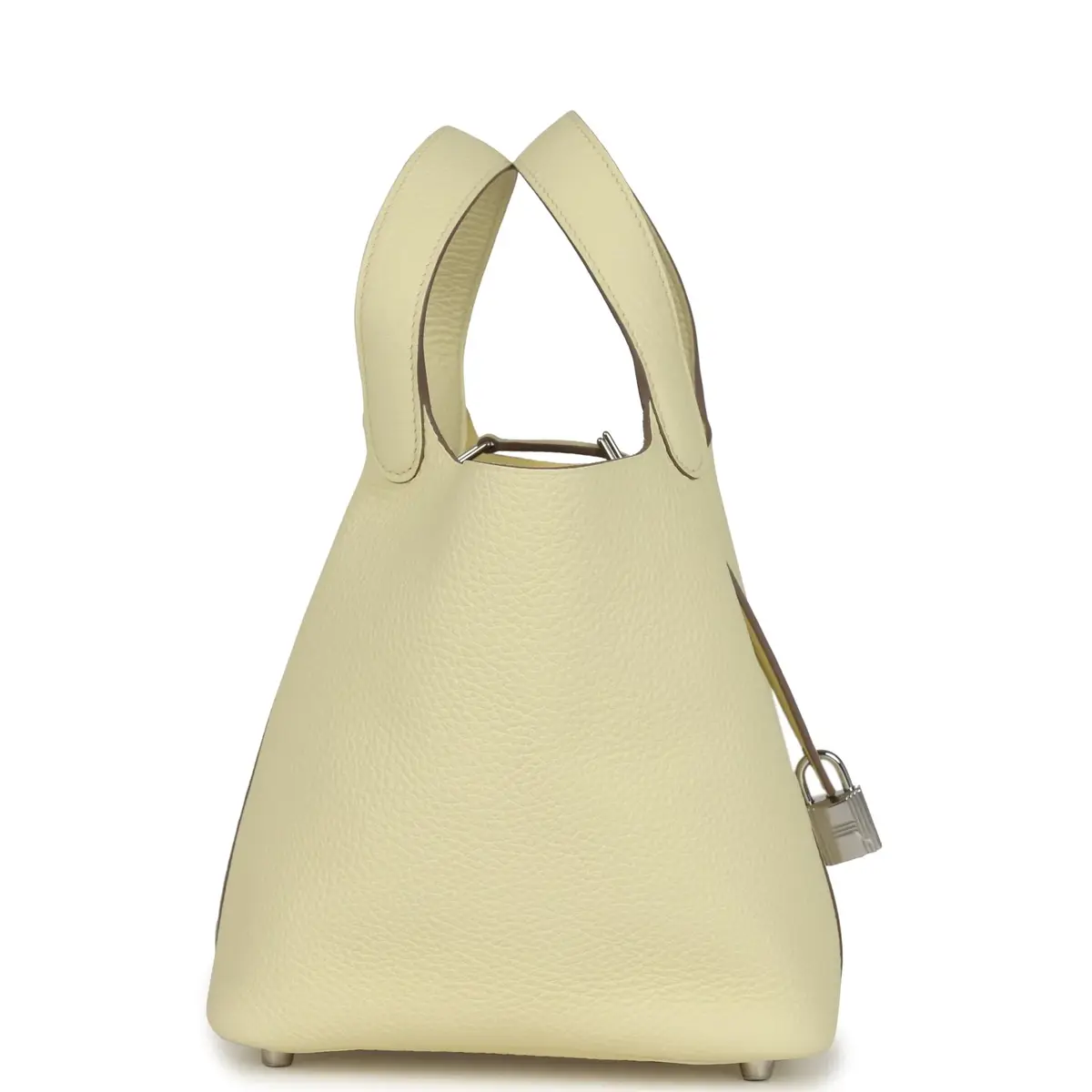 HERMÈS Hermes Picotin Lock 18 Jaune Milton Clemence Palladium Hardware | Thumbnail 4