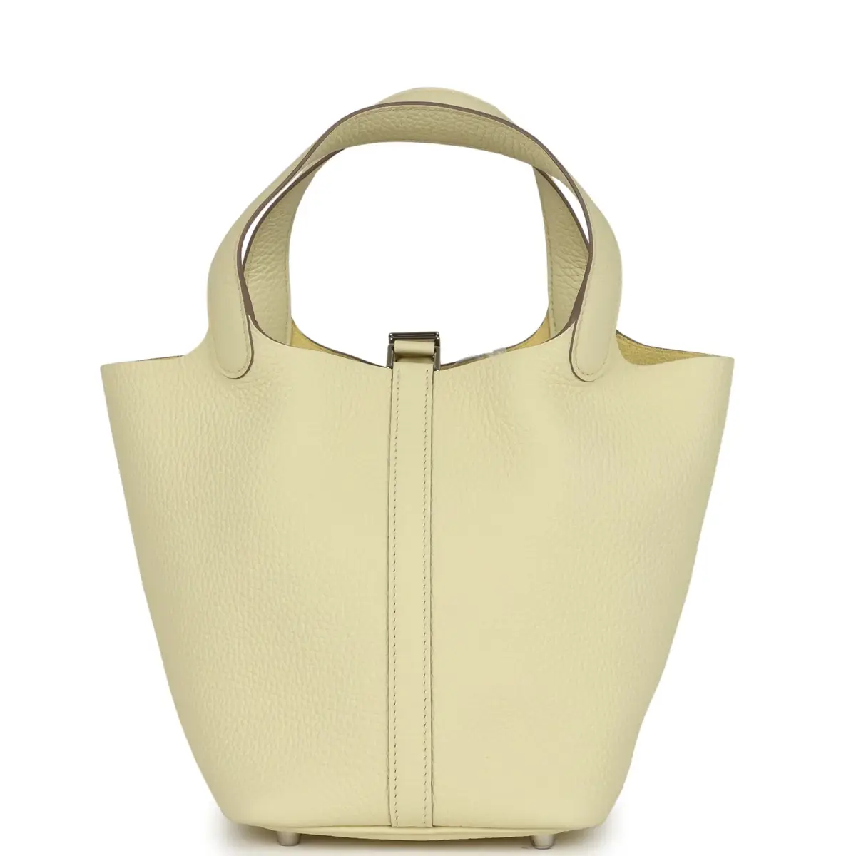 HERMÈS Hermes Picotin Lock 18 Jaune Milton Clemence Palladium Hardware | Thumbnail 5