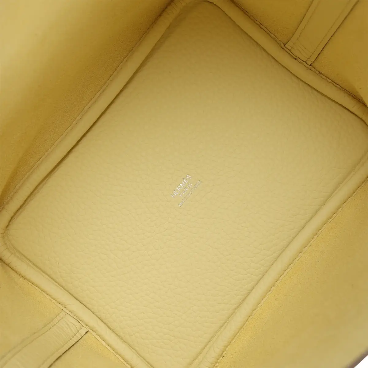 HERMÈS Hermes Picotin Lock 18 Jaune Milton Clemence Palladium Hardware | Thumbnail 7