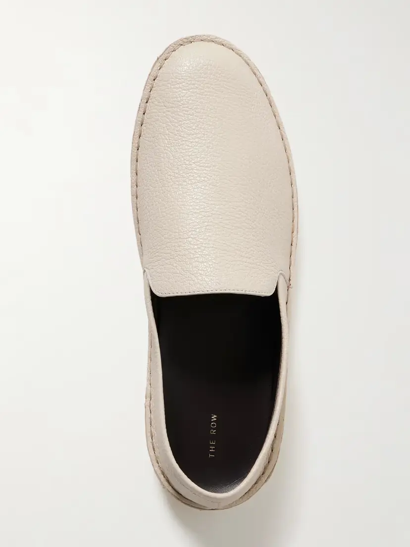 The Row Vasko Textured-leather Loafers | Thumbnail 5 The Row Vasko Textured-leather Loafers | Thumbnail 5