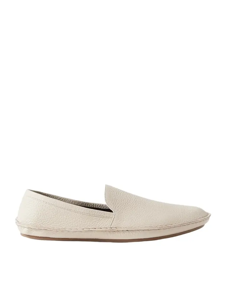 The Row Vasko Textured-leather Loafers | Image 1 The Row Vasko Textured-leather Loafers | Image 1