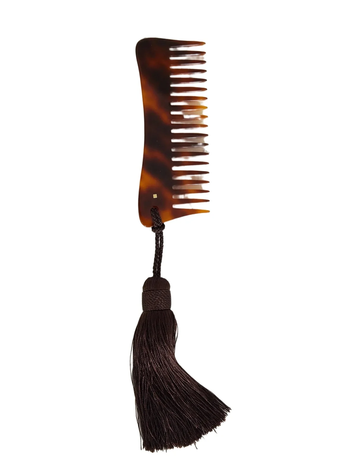 Tasseled Tortoiseshell Acetate Comb Tasseled Tortoiseshell Acetate Comb