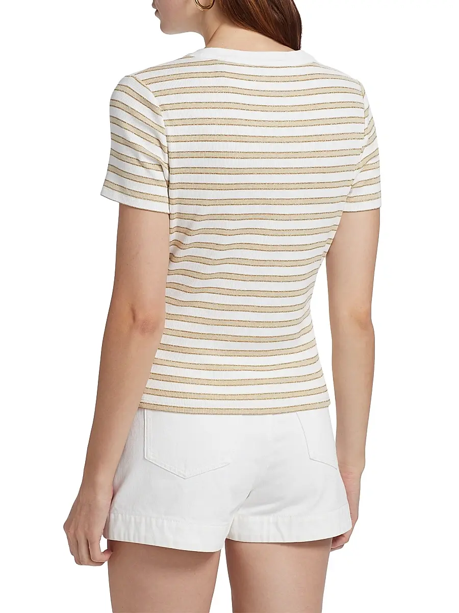 Veronica Beard Women's Dekalb Striped Top | Thumbnail 5 Veronica Beard Women's Dekalb Striped Top | Thumbnail 5