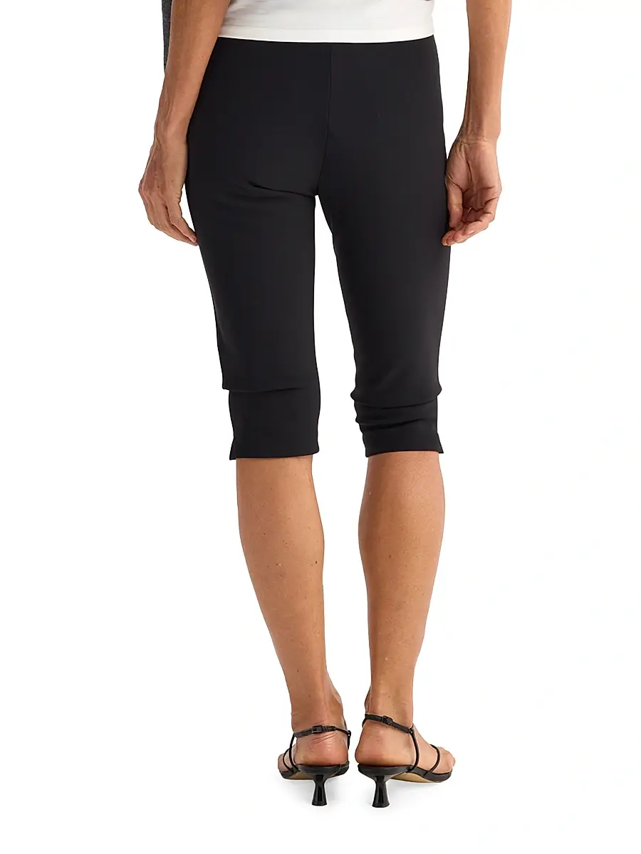 Róhe Women's Capri Scuba Trousers - Black | Thumbnail 5 Róhe Women's Capri Scuba Trousers - Black | Thumbnail 5