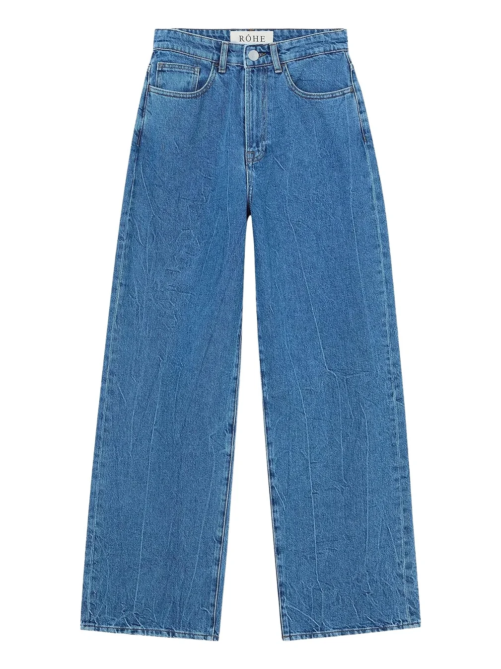 Women's Baggy Wide-Leg Low-Rise Jeans