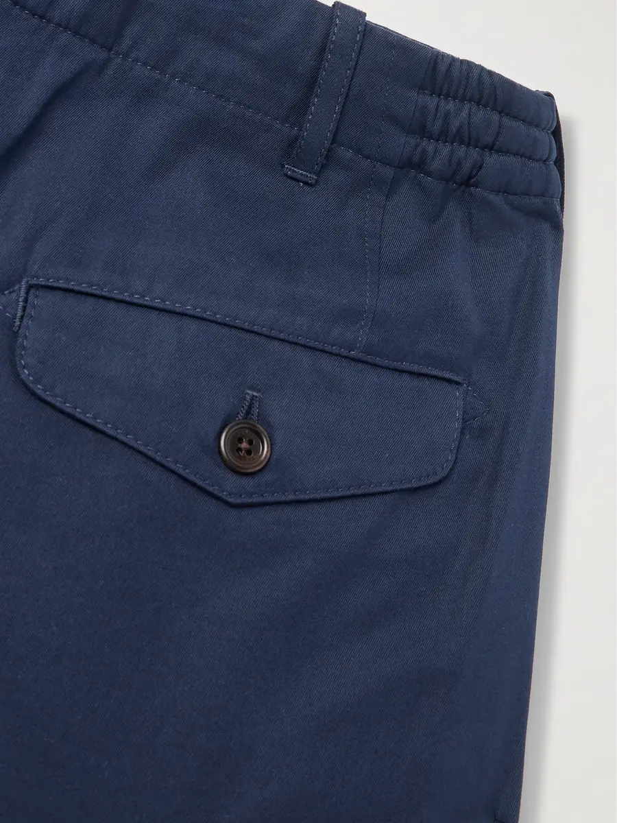 dunhill Straight-Leg Cotton-Twill Chino Shorts - Men | Thumbnail 5 dunhill Straight-Leg Cotton-Twill Chino Shorts - Men | Thumbnail 5