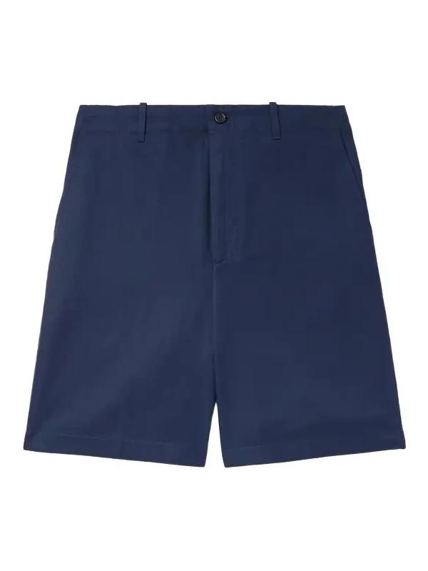 Straight-Leg Cotton-Twill Chino Shorts - Men Straight-Leg Cotton-Twill Chino Shorts - Men