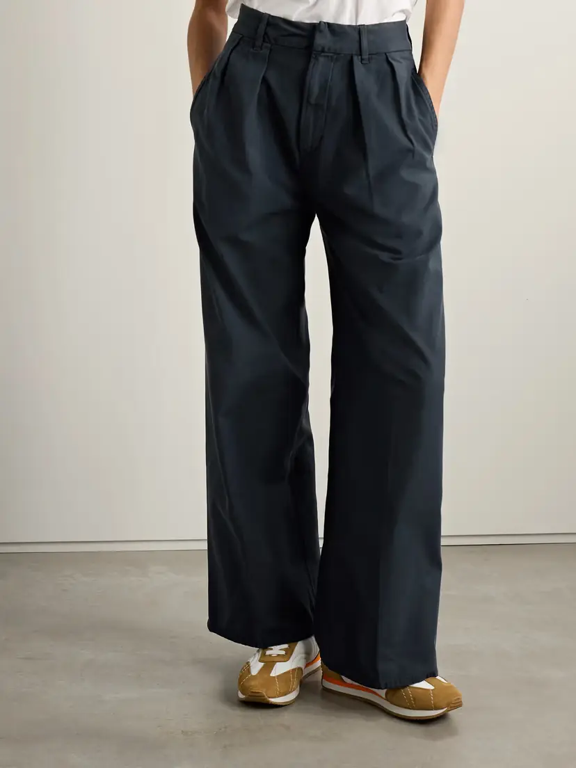 Citizens of Humanity Petra Pleated Cotton Wide-leg Pants | Thumbnail 3 Citizens of Humanity Petra Pleated Cotton Wide-leg Pants | Thumbnail 3