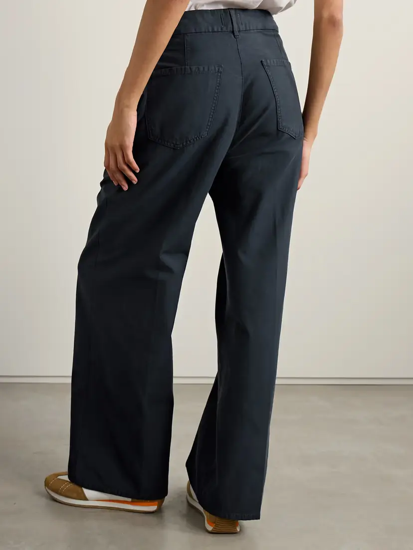 Citizens of Humanity Petra Pleated Cotton Wide-leg Pants | Thumbnail 4 Citizens of Humanity Petra Pleated Cotton Wide-leg Pants | Thumbnail 4