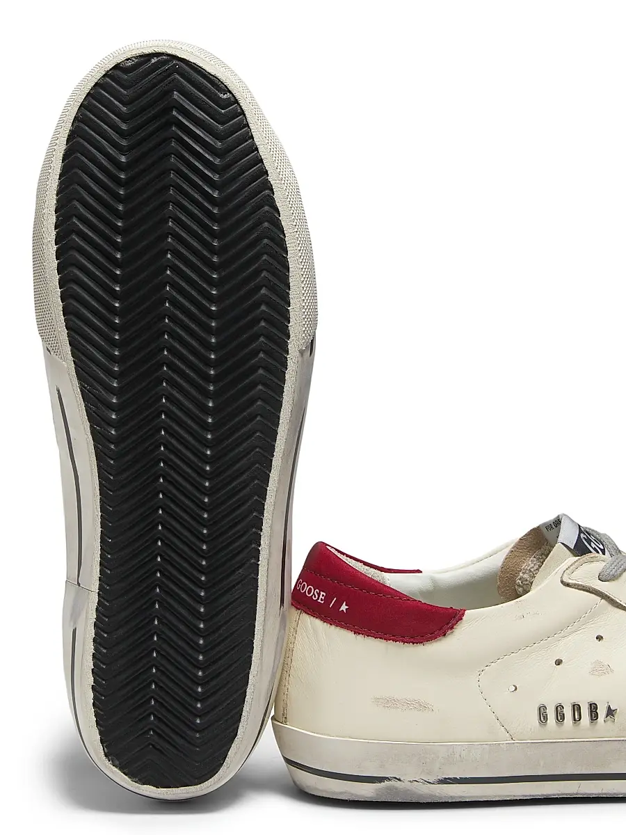 Golden Goose Unisex Super Star Leather Low-Top Sneakers | Thumbnail 6