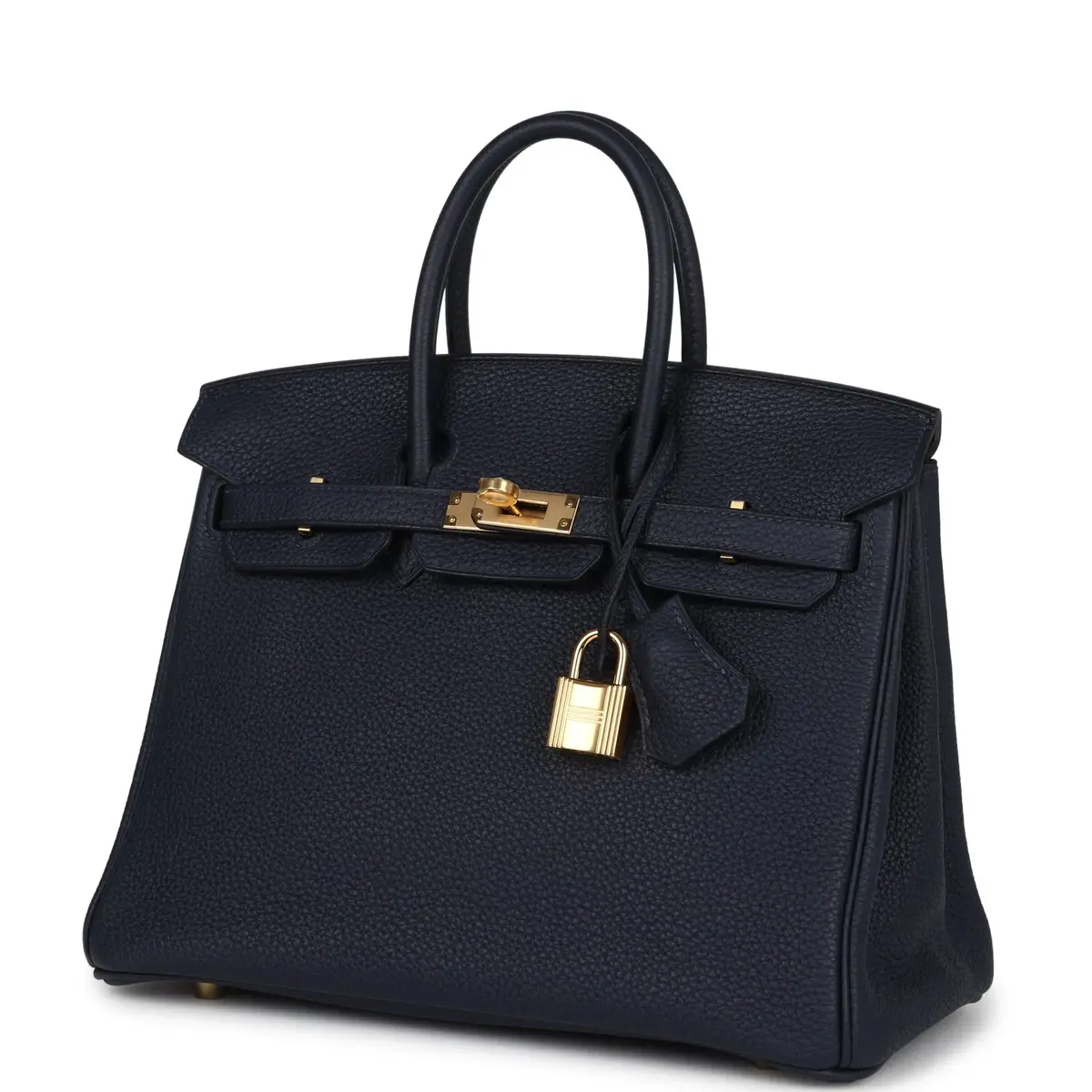 HERMÈS Hermes Birkin 25 Bleu Nuit Togo Gold Hardware | Thumbnail 5 HERMÈS Hermes Birkin 25 Bleu Nuit Togo Gold Hardware | Thumbnail 5