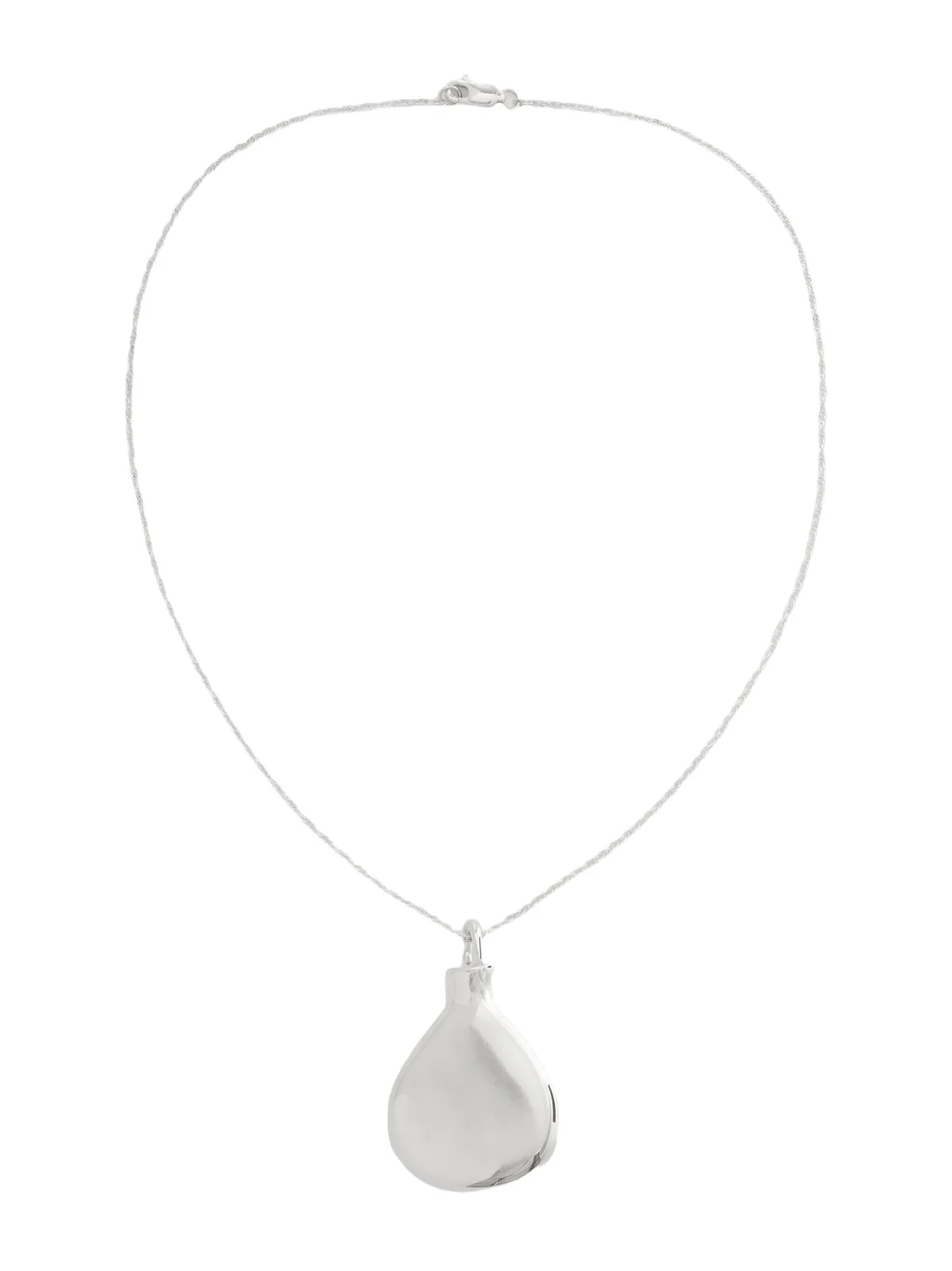 Perfume Silver Necklace