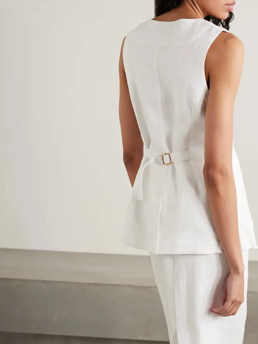 Posse Emma Linen Vest | Thumbnail 3