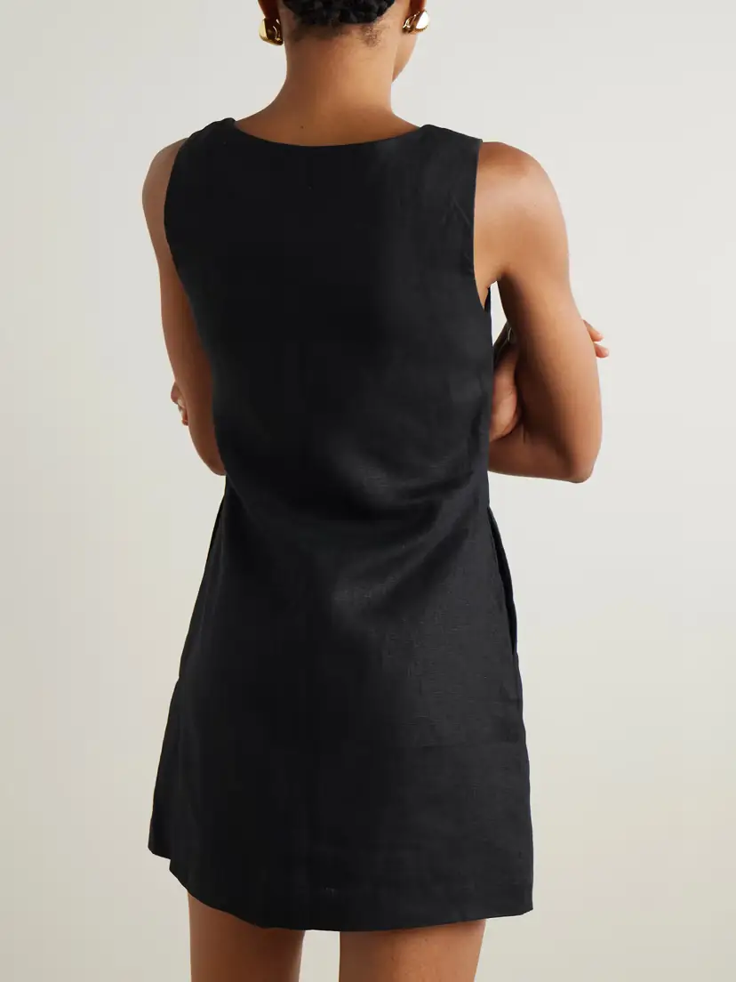 Posse Alice Linen Mini Dress | Thumbnail 3 Posse Alice Linen Mini Dress | Thumbnail 3