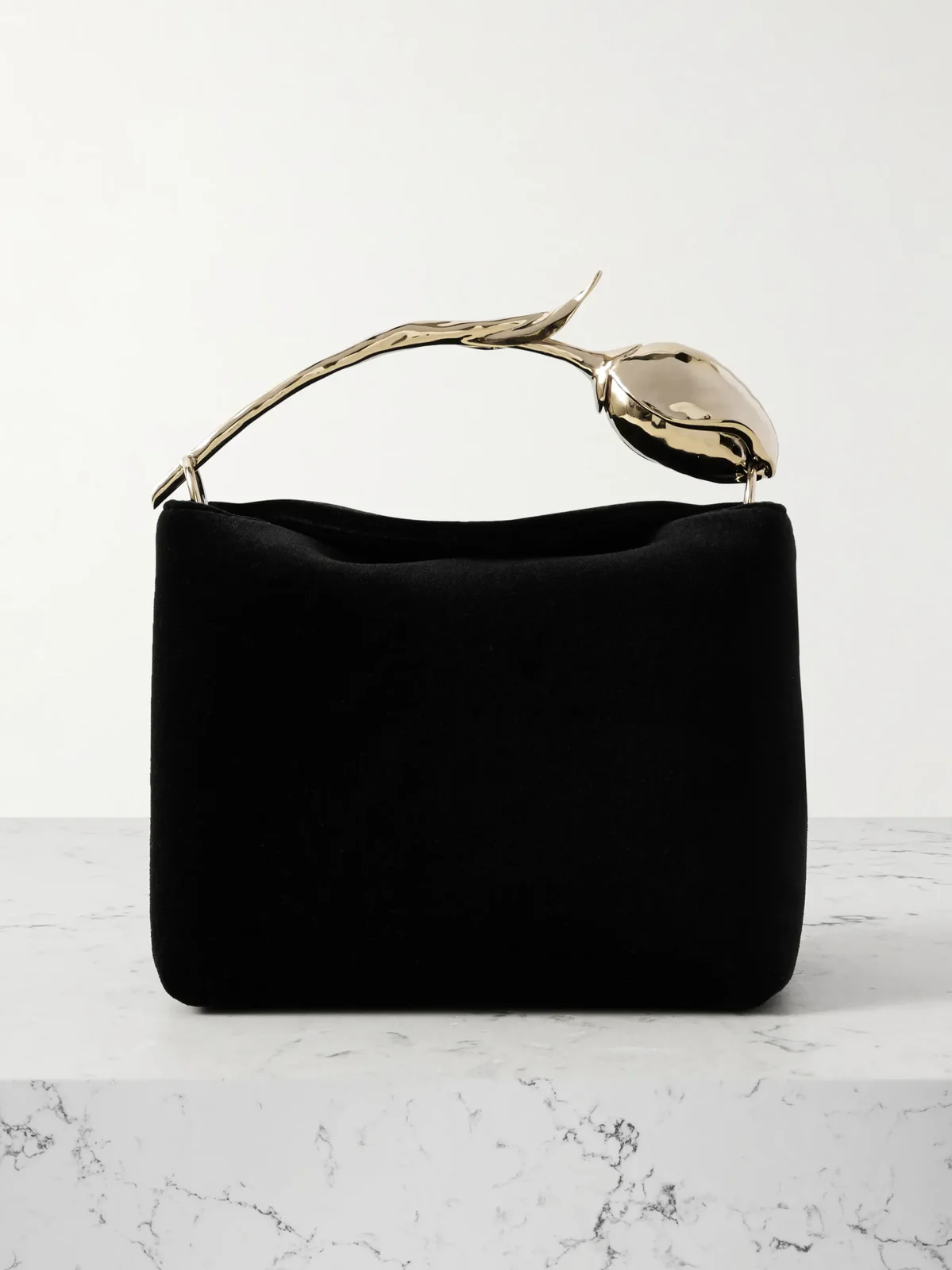 Bloom Mini Velvet Top-handle Bag Bloom Mini Velvet Top-handle Bag