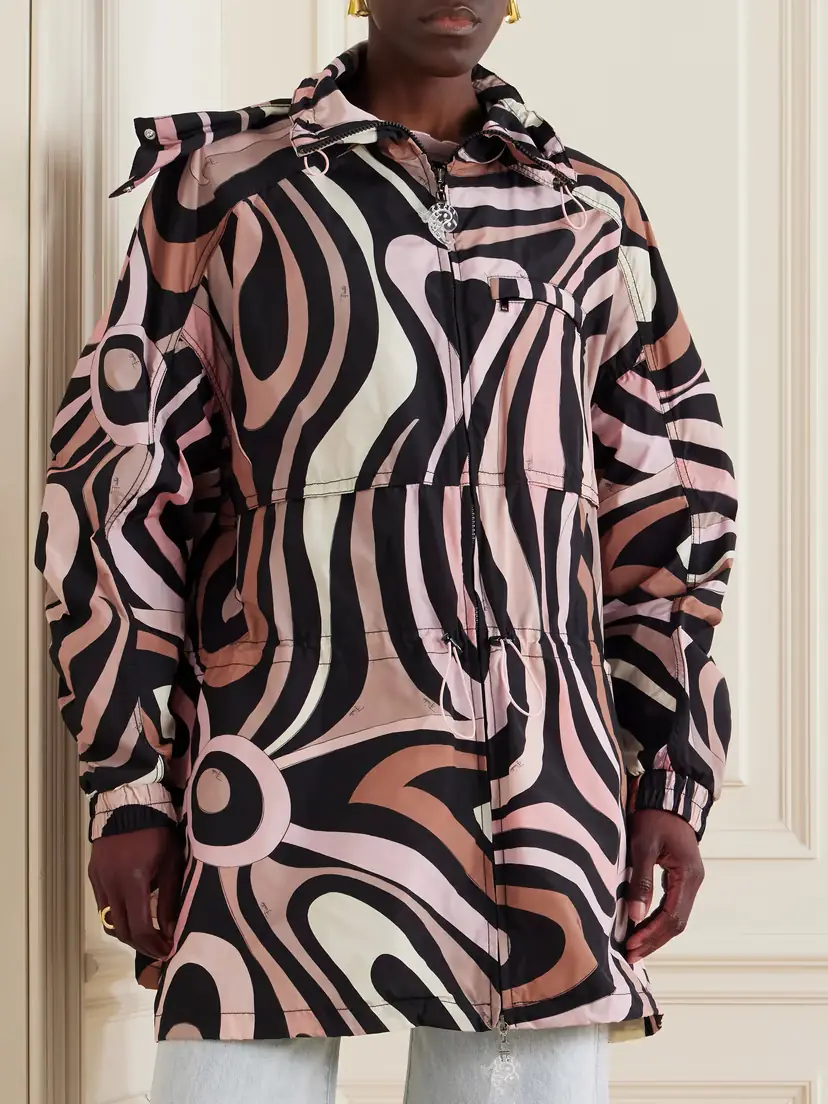 PUCCI Printed Taffeta Jacket | Thumbnail 3 PUCCI Printed Taffeta Jacket | Thumbnail 3