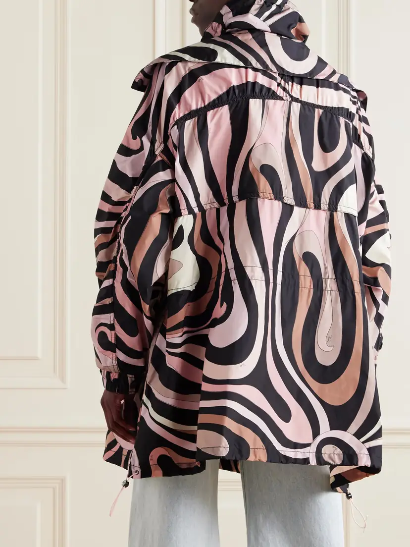 PUCCI Printed Taffeta Jacket | Thumbnail 4 PUCCI Printed Taffeta Jacket | Thumbnail 4