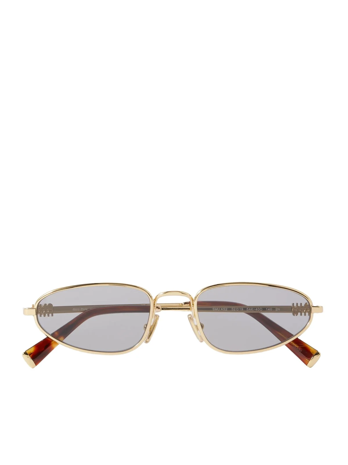 Oval-frame Gold-tone Sunglasses Oval-frame Gold-tone Sunglasses