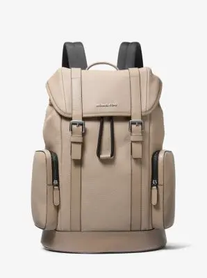 Michael Kors Collection Hudson Pebbled Leather Backpack in Black - One Size by Michael Kors Mens | Thumbnail 2 Michael Kors Collection Hudson Pebbled Leather Backpack in Black - One Size by Michael Kors Mens | Thumbnail 2