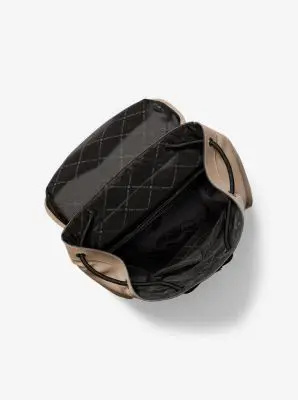 Michael Kors Collection Hudson Pebbled Leather Backpack in Black - One Size by Michael Kors Mens | Thumbnail 3 Michael Kors Collection Hudson Pebbled Leather Backpack in Black - One Size by Michael Kors Mens | Thumbnail 3