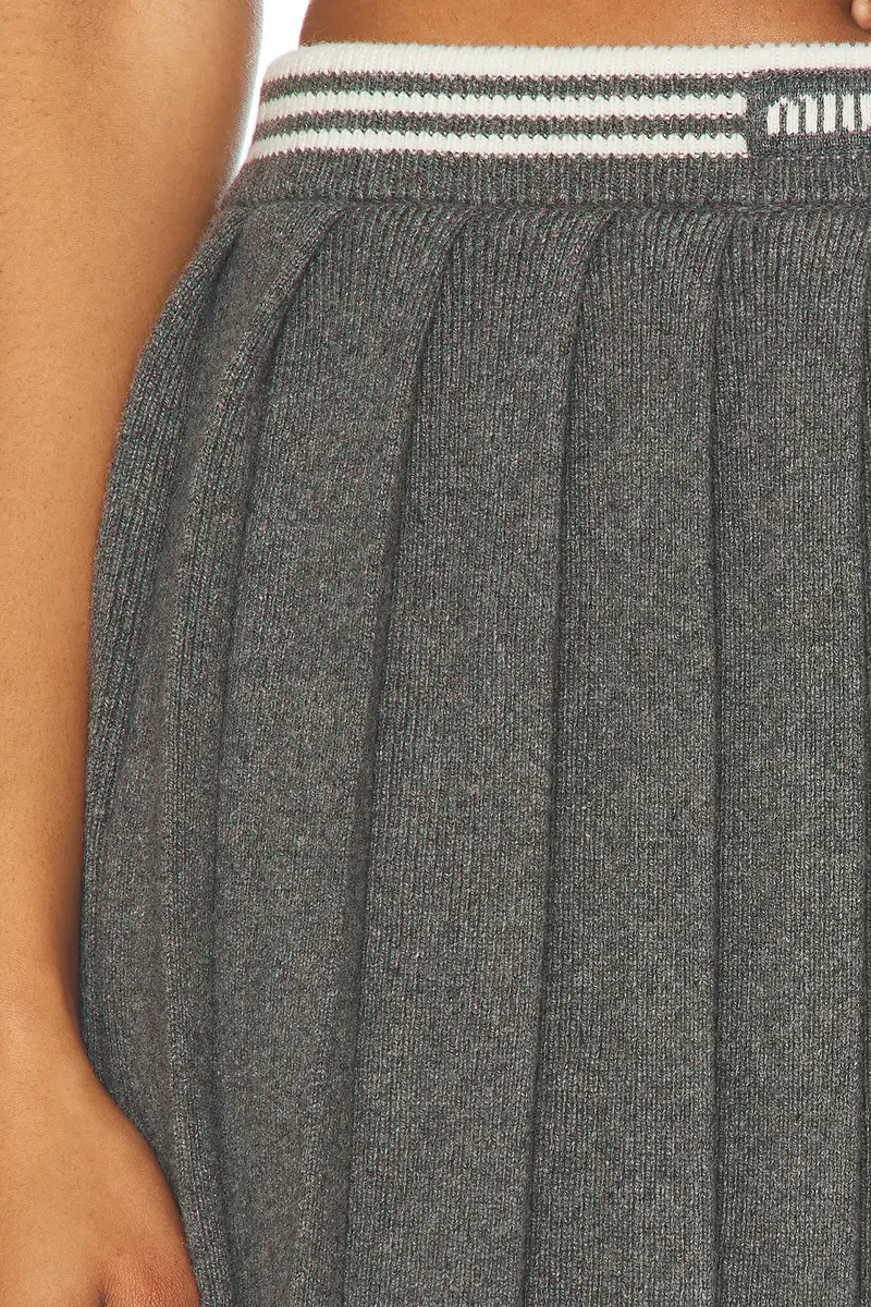 Miu Miu Mini Tennis Skirt | Thumbnail 6 Miu Miu Mini Tennis Skirt | Thumbnail 6