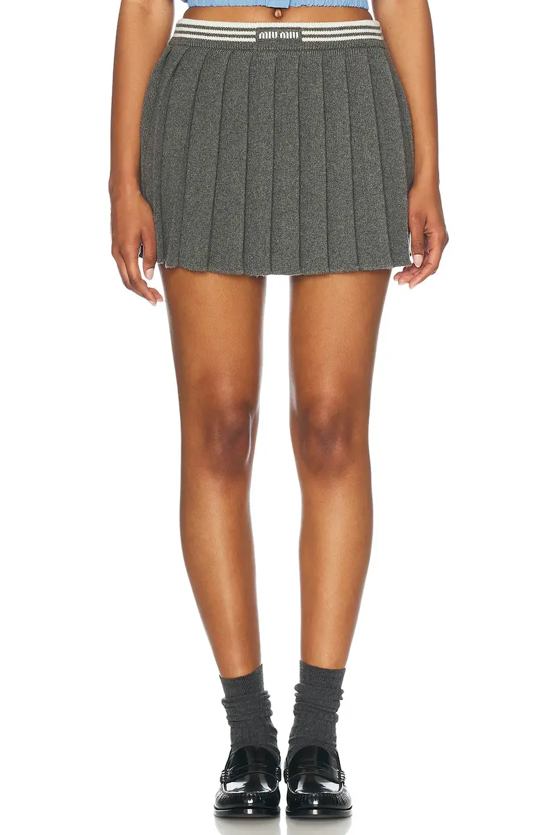 Miu Miu Mini Tennis Skirt