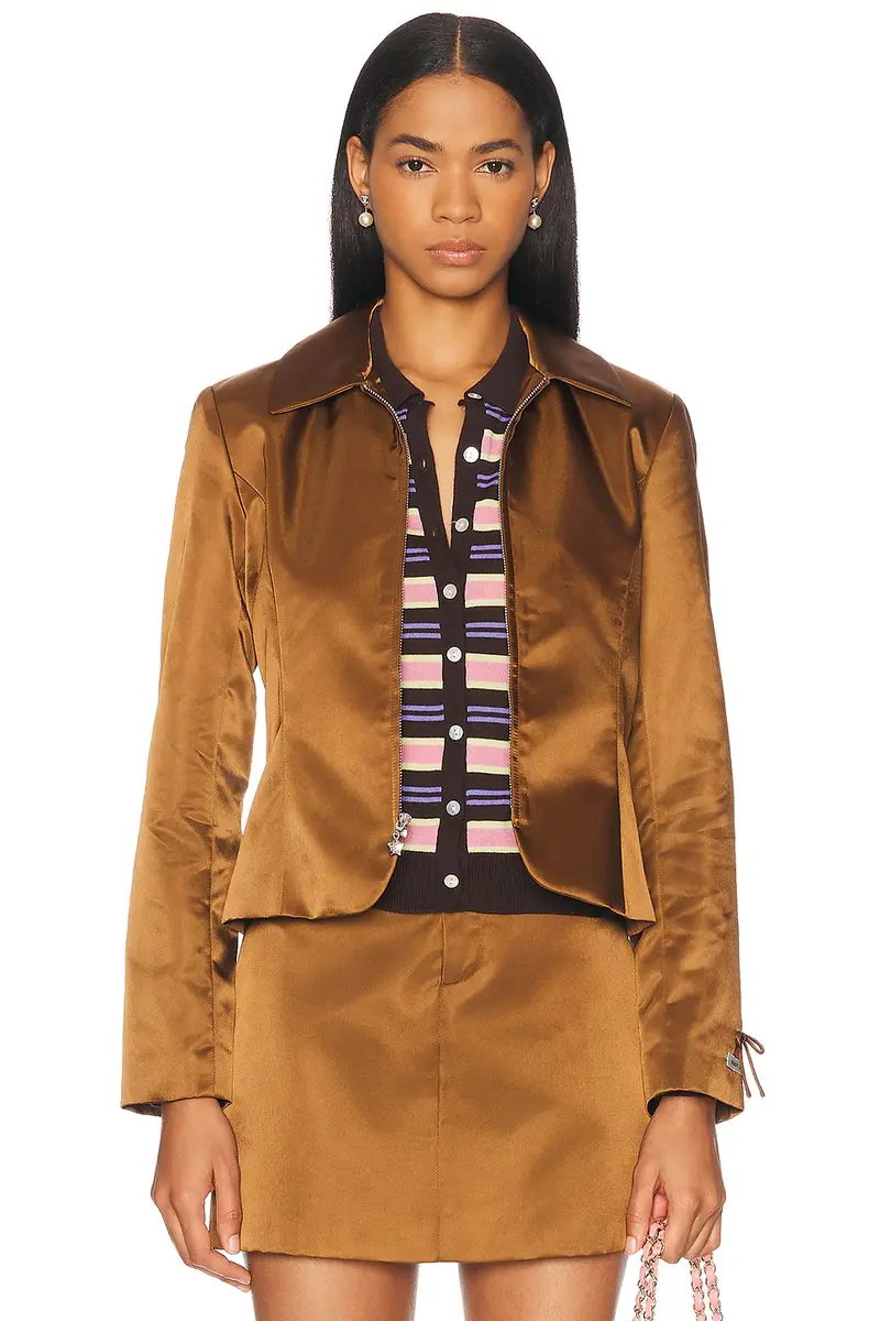 Sandy Liang Annecy Jacket | Image 1 Sandy Liang Annecy Jacket | Image 1