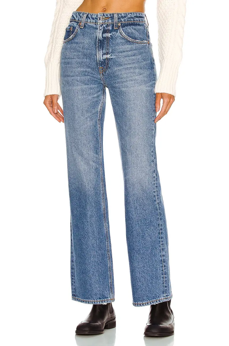 GRLFRND Melanie Petite High Rise Boot Cut | Image 1 GRLFRND Melanie Petite High Rise Boot Cut | Image 1