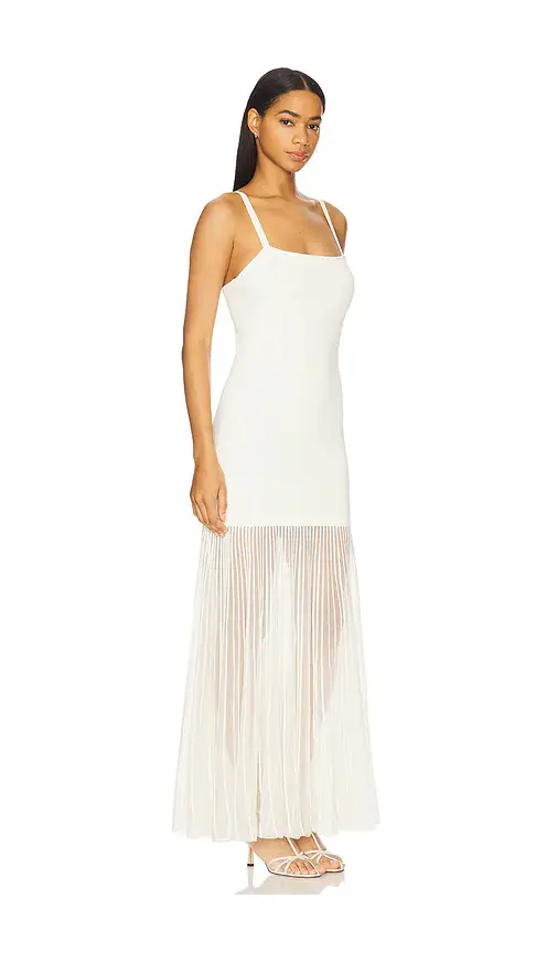 NICHOLAS Lyra Milano Stitch Midi Dress | Thumbnail 2
