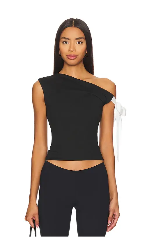 MORE TO COME Raquel Tie Sleeve Top | Image 1 MORE TO COME Raquel Tie Sleeve Top | Image 1