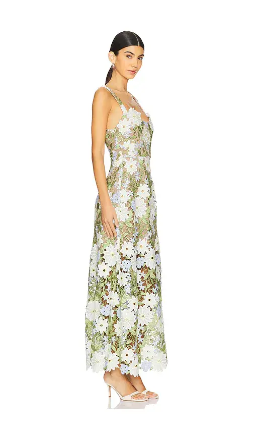 Elliatt Flora Midi Dress | Thumbnail 2