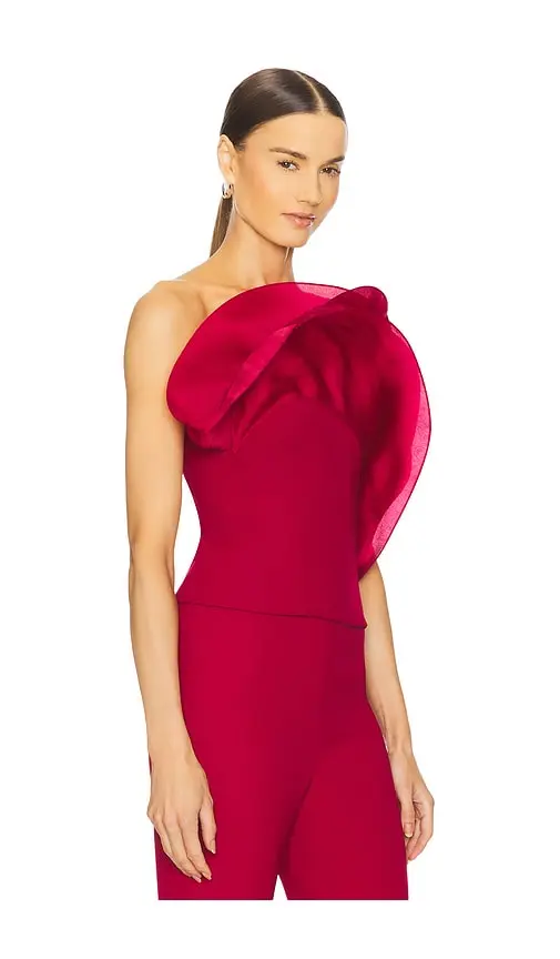Gaurav Gupta The Wave Ruffle Top | Thumbnail 2