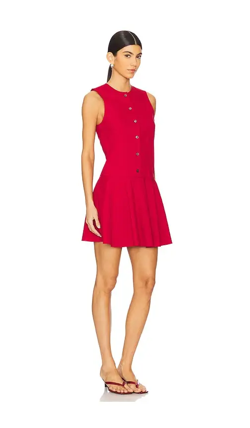 Theory Sleeveless Button Down Mini Dress | Thumbnail 2 Theory Sleeveless Button Down Mini Dress | Thumbnail 2