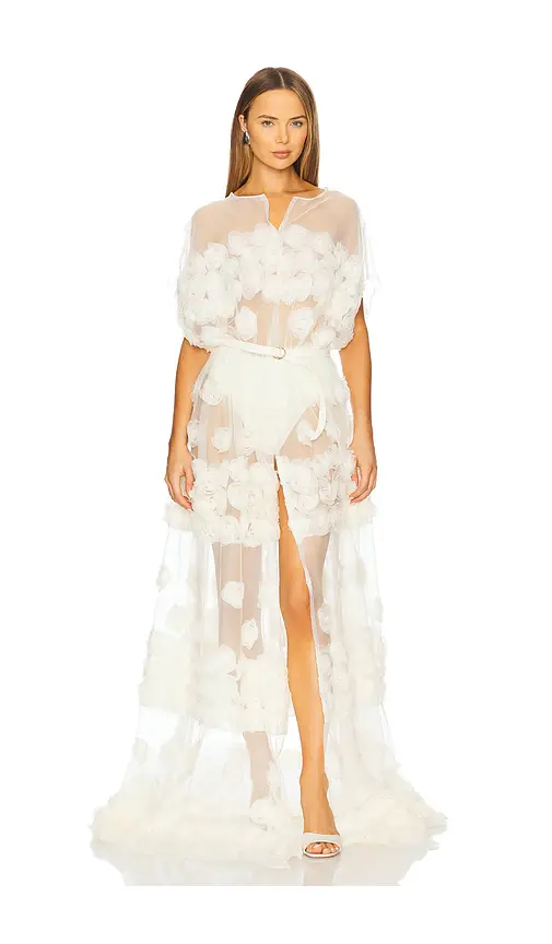 Norma Kamali Super OS Sleeveless BF Flared Gown | Image 1 Norma Kamali Super OS Sleeveless BF Flared Gown | Image 1