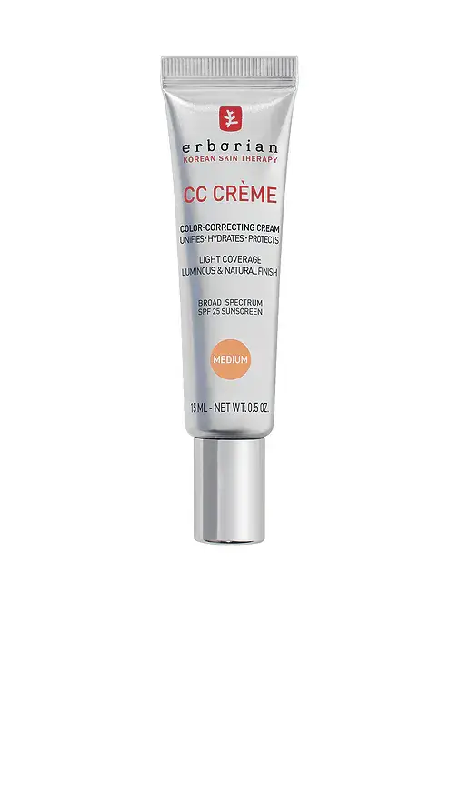 erborian Travel CC Cream Color-Corrector with Korean 2% Centella Asiatica & Hyaluronic Acid