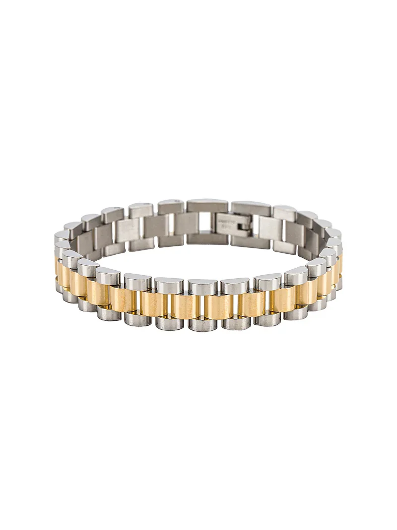 The Two-Toned Timepiece Bracelet The Two-Toned Timepiece Bracelet