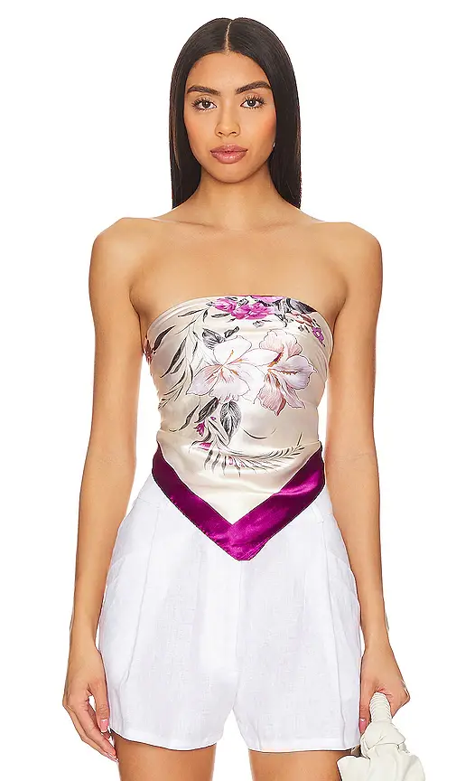 petit moments Printed Equestrian Top