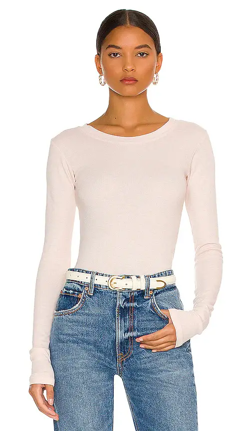 LA Made Long Sleeve Crew Neck Top | Image 1 LA Made Long Sleeve Crew Neck Top | Image 1
