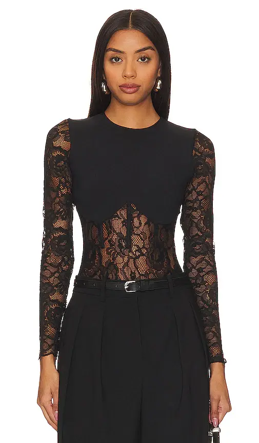 Boned Bodysuit Boned Bodysuit