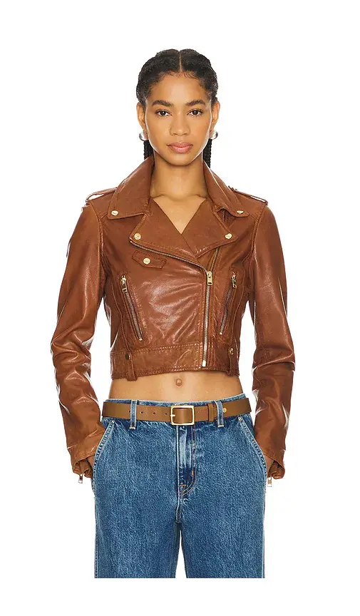 LAMARQUE Ciara Gold Jacket | Image 1 LAMARQUE Ciara Gold Jacket | Image 1